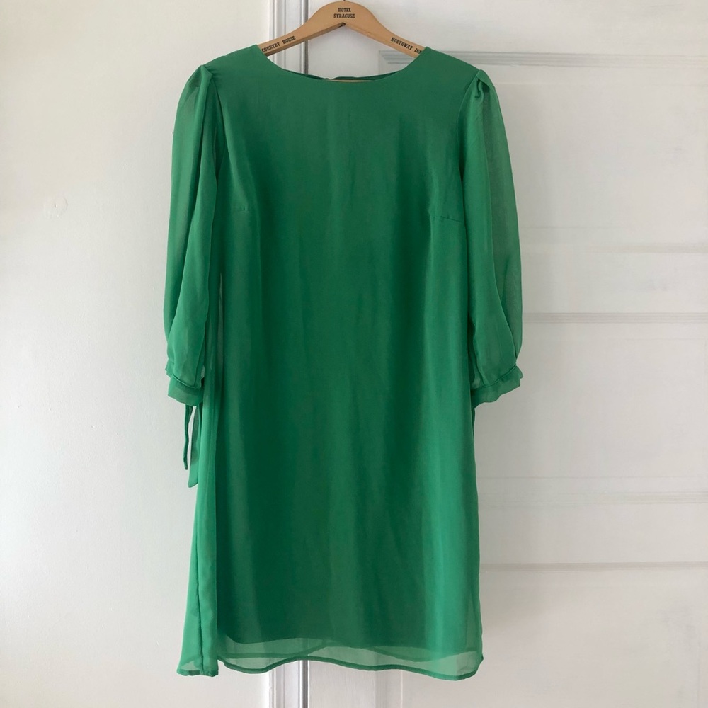 Vintage Kelly green shift dress